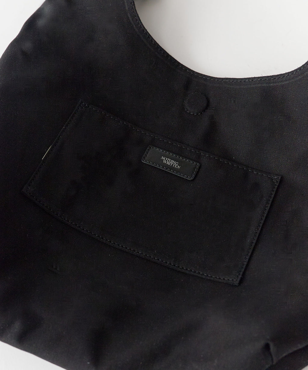 NOTHING WRITTEN / MEDIUM SHOULDER SUEDE HOBO BAG / ミディアムショルダー スエード ホーボーバッグ