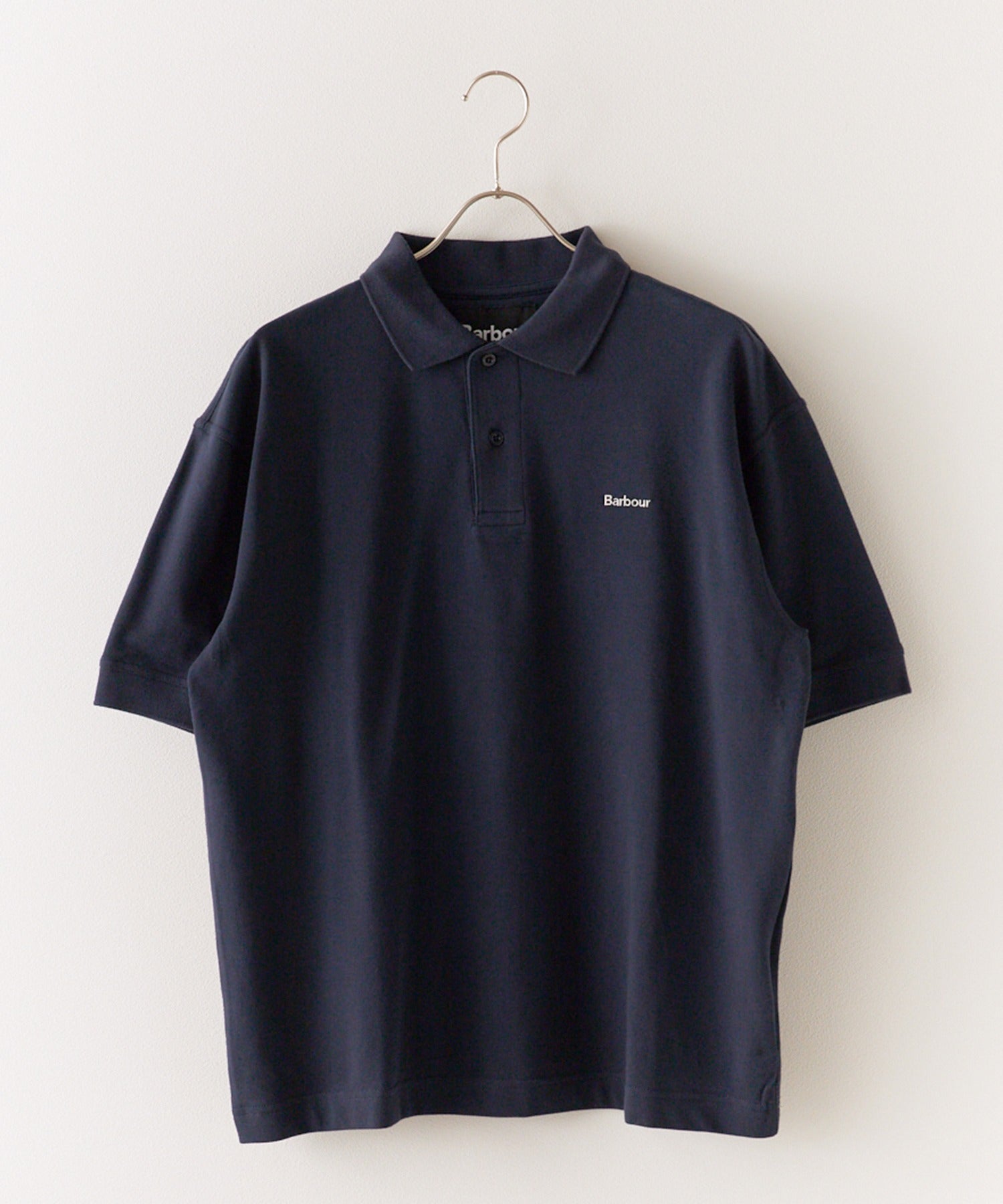 Barbour / barbour hexham os fit polo shirt