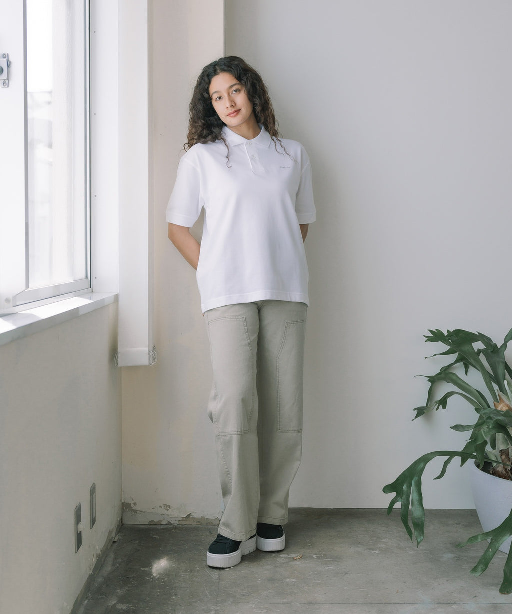 Barbour / barbour hexham os fit polo shirt