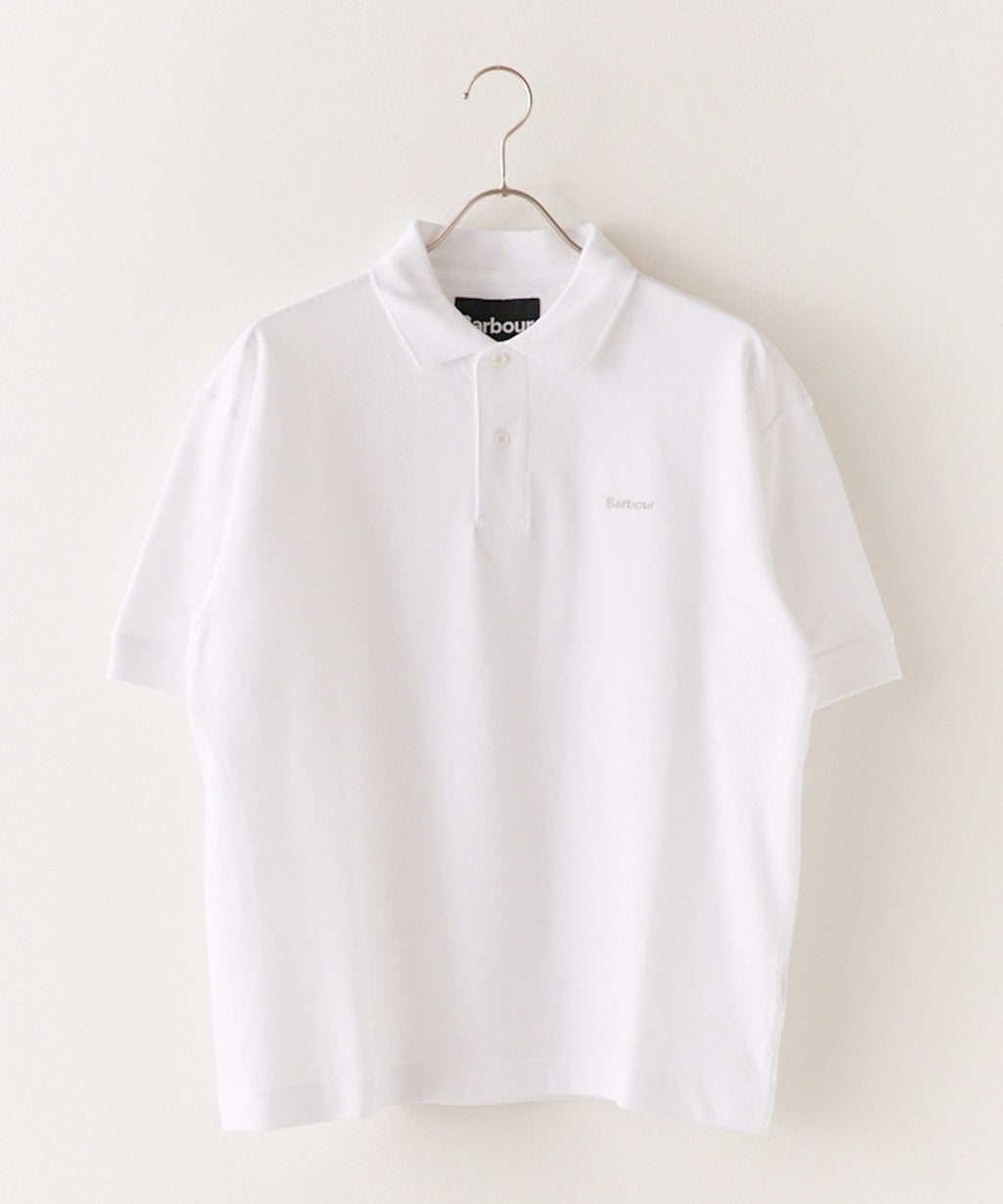 Barbour / barbour hexham os fit polo shirt