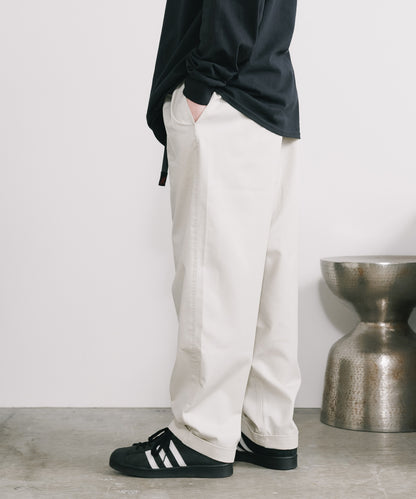 Gramicci / T/C TWILL TUCK TAPERED PANT