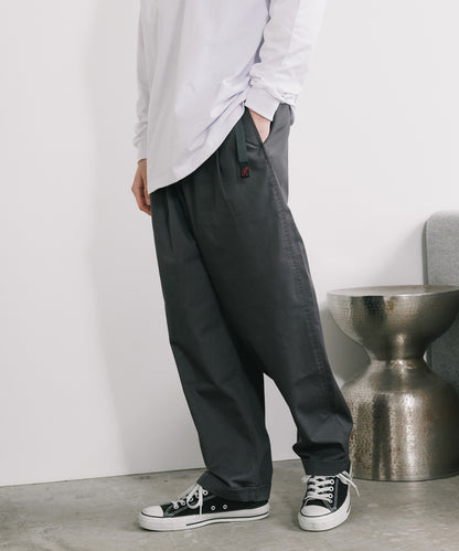 Gramicci / T/C TWILL TUCK TAPERED PANT