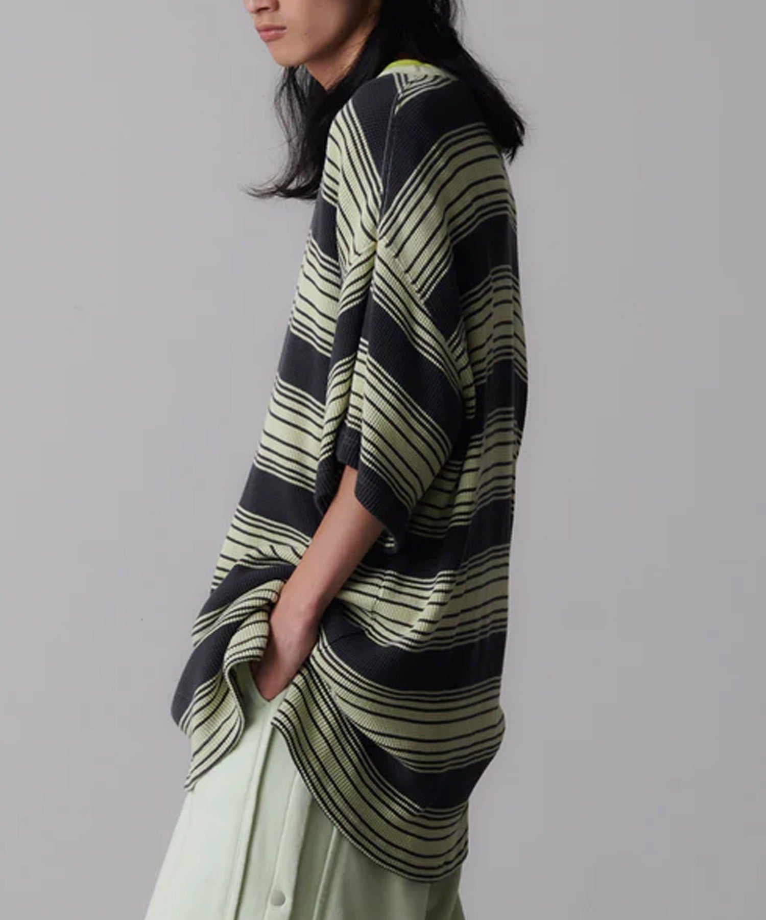 FACETASM / WAFFLE KNIT TEE