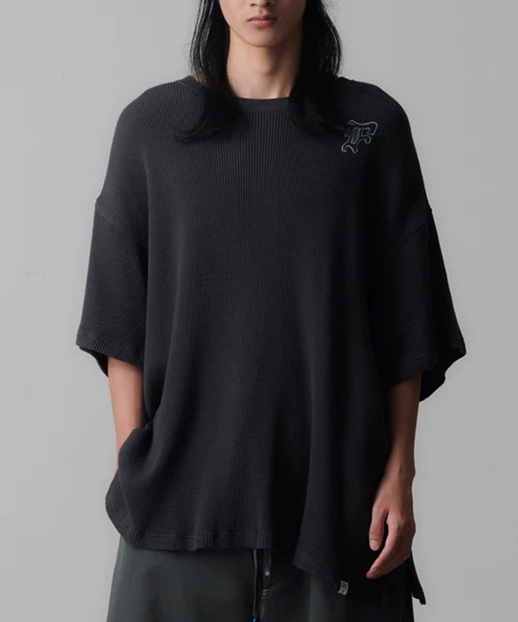 FACETASM / WAFFLE KNIT TEE