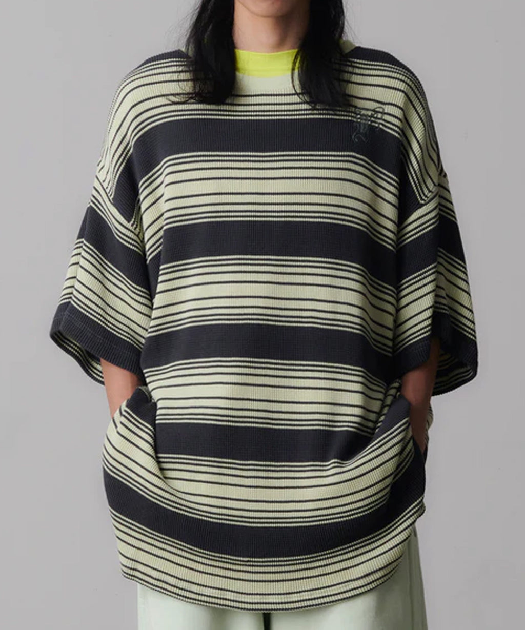 FACETASM / WAFFLE KNIT TEE