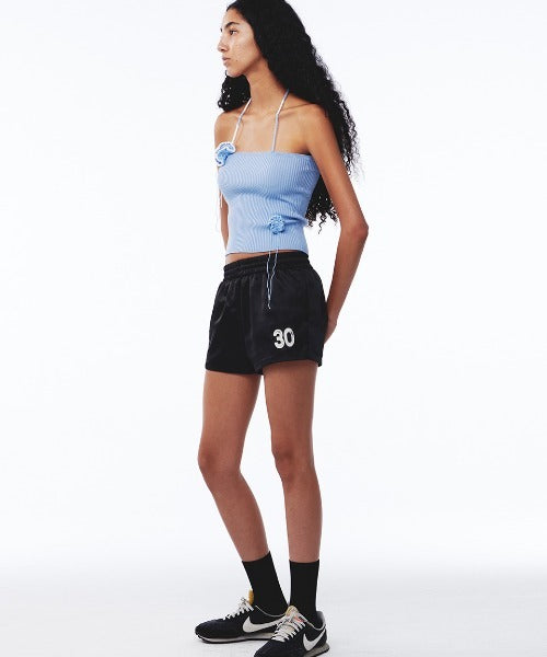 Kijun / Line Satin Shorts / ラインサテンショーツ