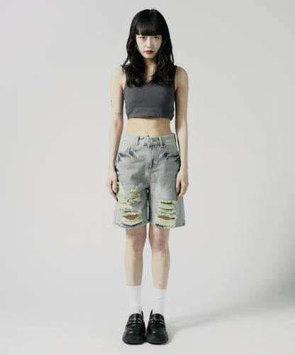 Chick / cropped Tanktop クロップド丈 タンクトップ