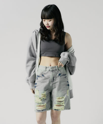 Chick / cropped Tanktop クロップド丈 タンクトップ