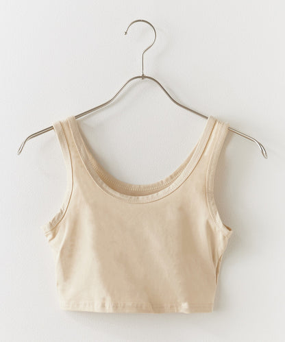 Chick / cropped Tanktop クロップド丈 タンクトップ