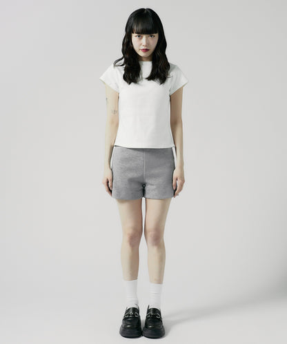 Chick / Simple Highwaist Short Pants シンプルハイウエストショートパンツ