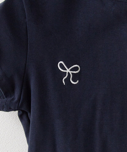 Chick / Ribbon Logo Tight TEE リボンロゴ タイトTシャツ