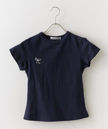 Chick / Ribbon Logo Tight TEE リボンロゴ タイトTシャツ
