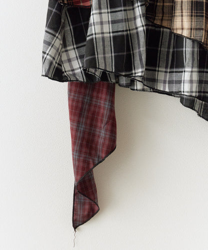 Chick / Check Layered Skirt チェックレイヤードスカート