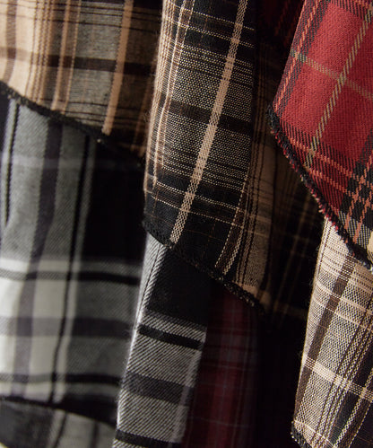 Chick / Check Layered Skirt チェックレイヤードスカート