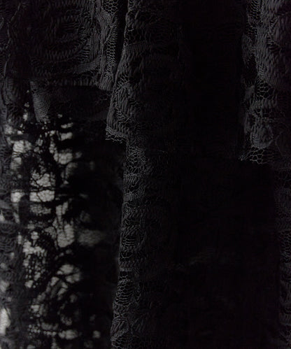 Chick / Asymmetry Lace Skirt アシンメトリーレーススカート