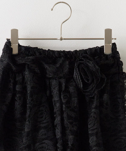Chick / Asymmetry Lace Skirt アシンメトリーレーススカート