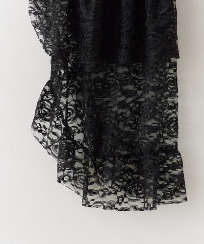 Chick / Asymmetry Lace Skirt アシンメトリーレーススカート