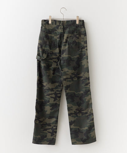 Chick / Double Knee Wide Camo Pattern Pants ダブルニー カモ柄 ワイドパンツ
