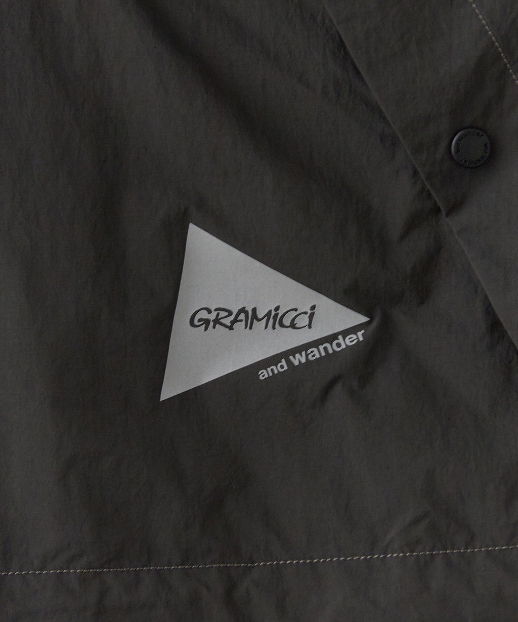 and wander×Gramicci / brushed nylon vest