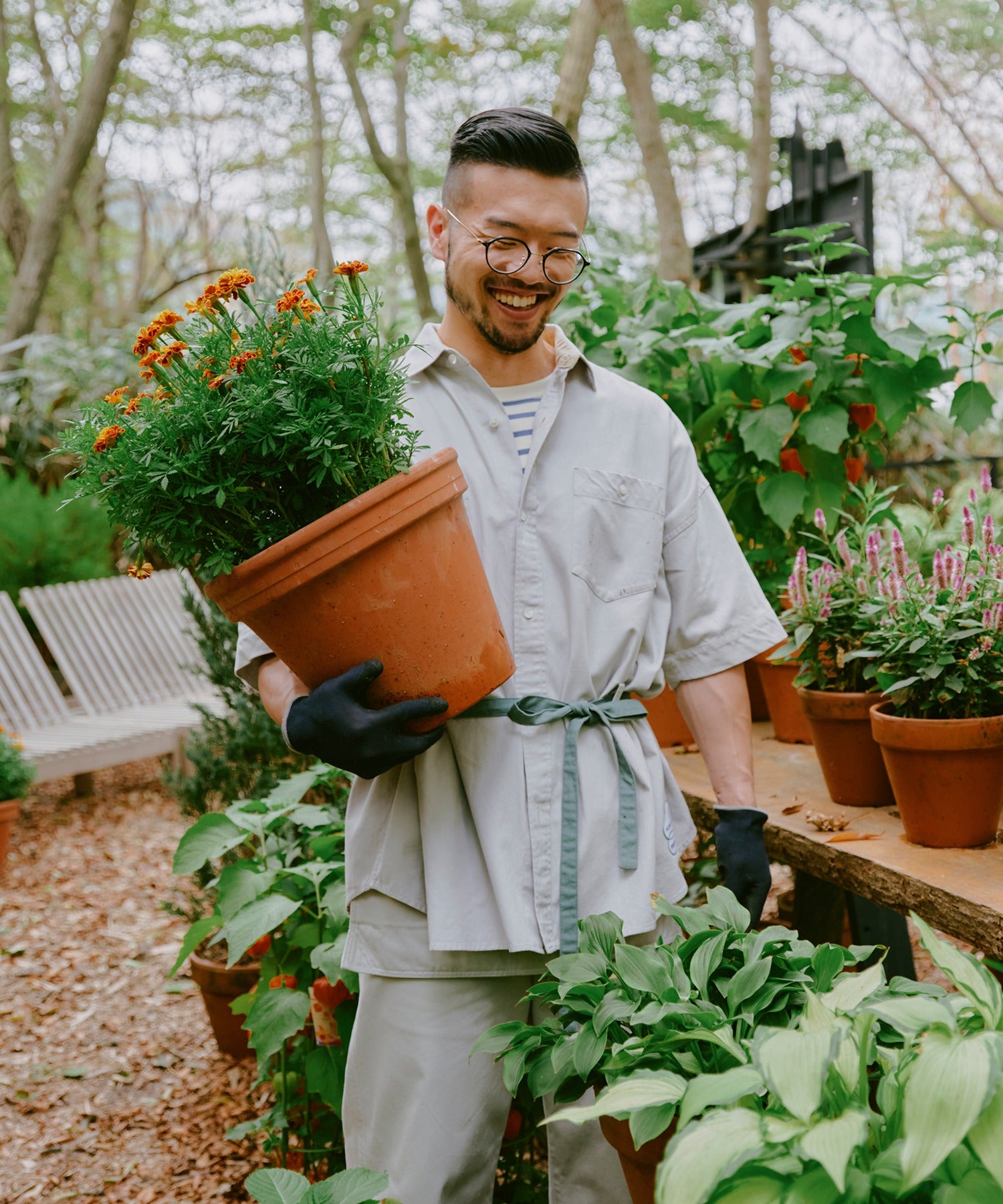 FACETASMxNicolai Bergmann / BELTED SHIRT
