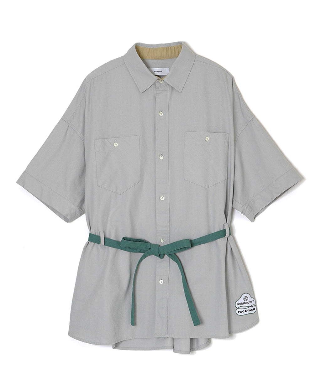 FACETASMxNicolai Bergmann / BELTED SHIRT