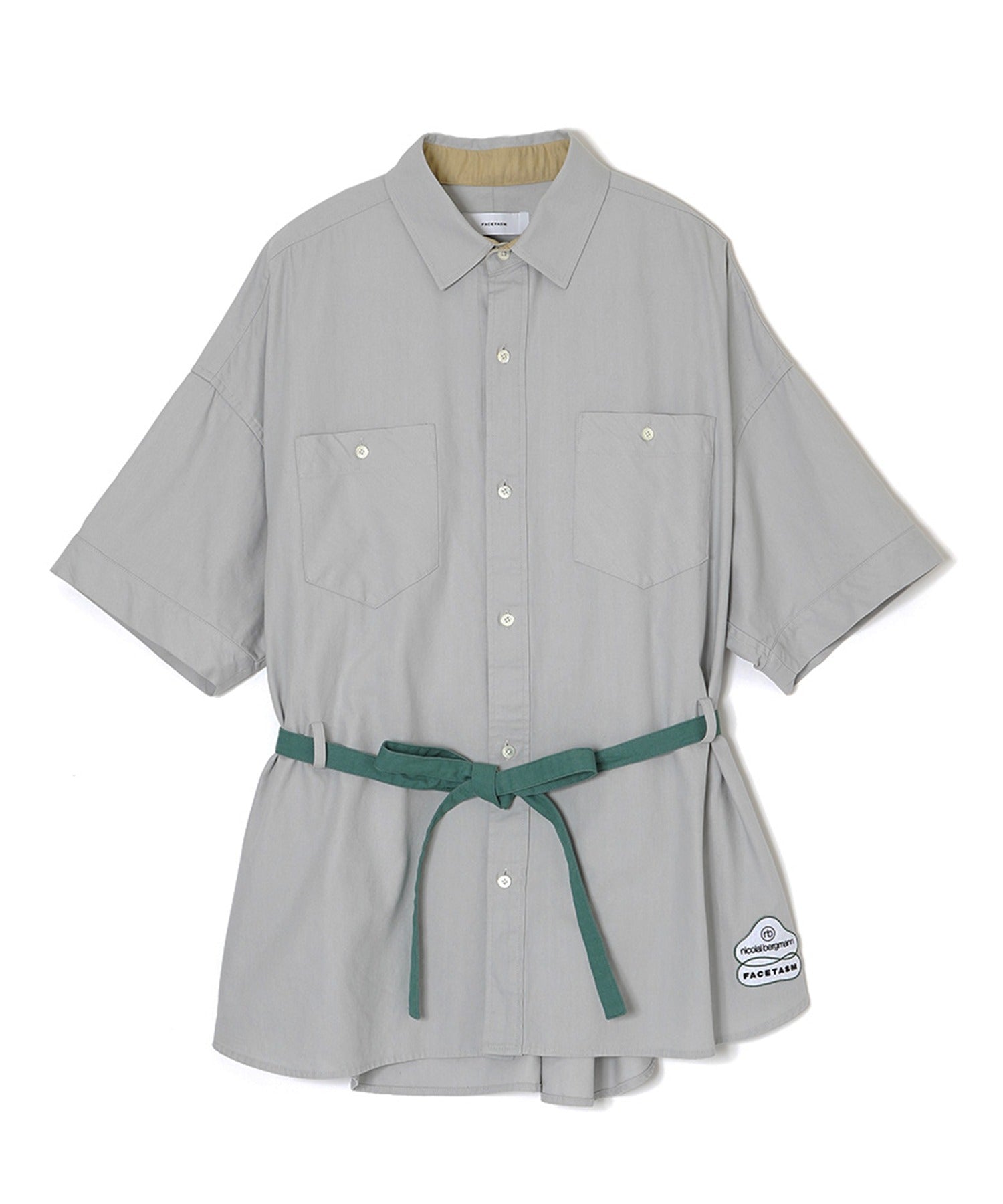FACETASMxNicolai Bergmann / BELTED SHIRT