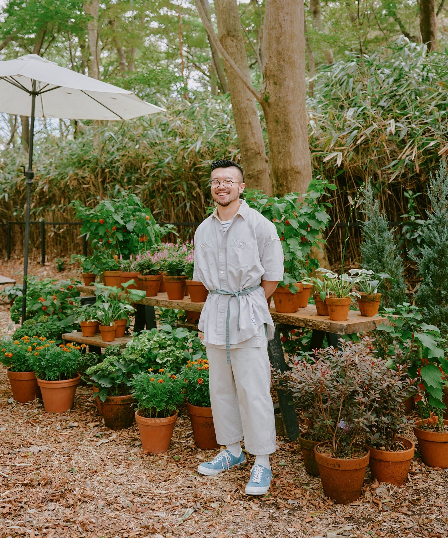 FACETASMxNicolai Bergmann / APRON PANTS