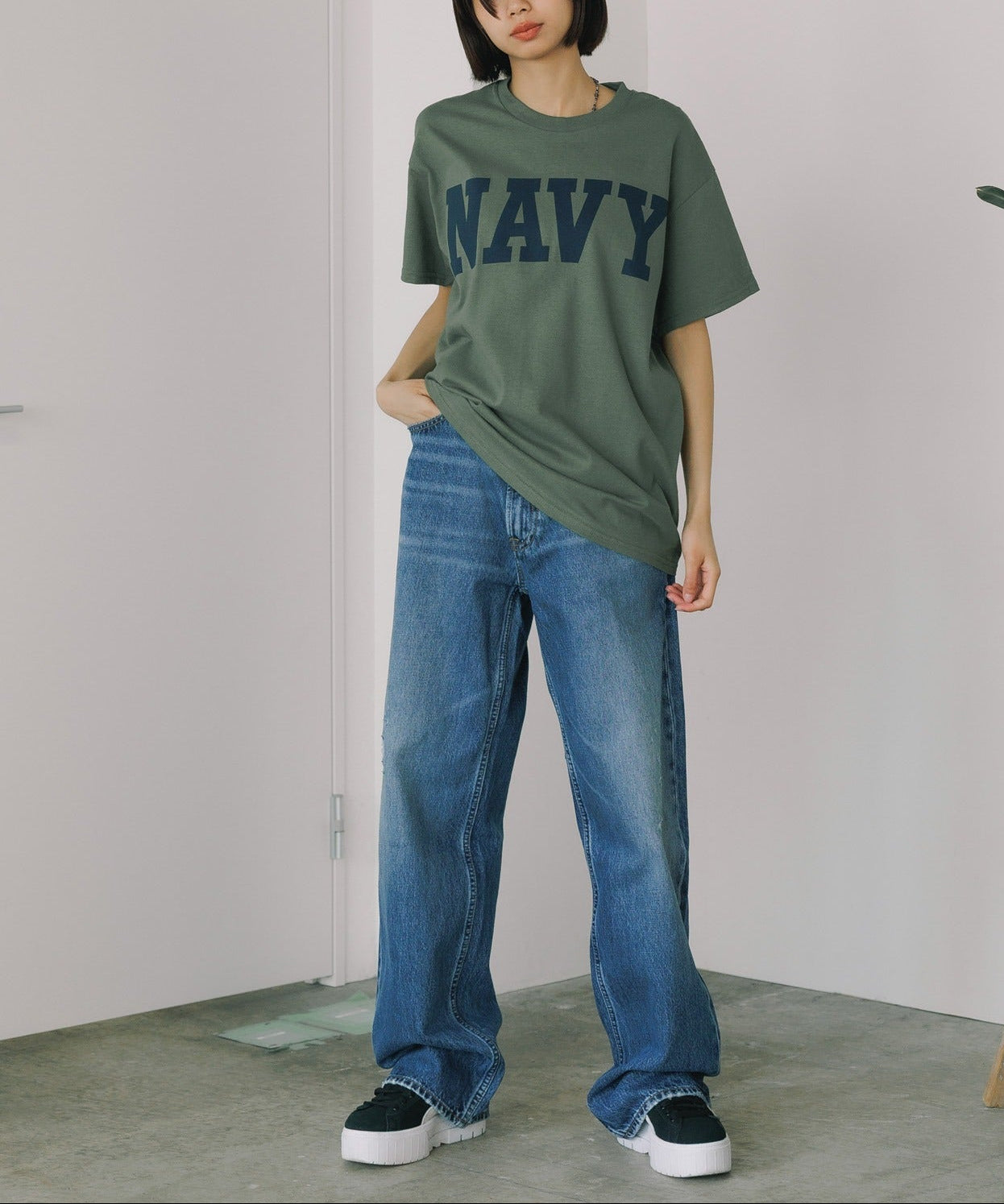 NAVY CORE TEE