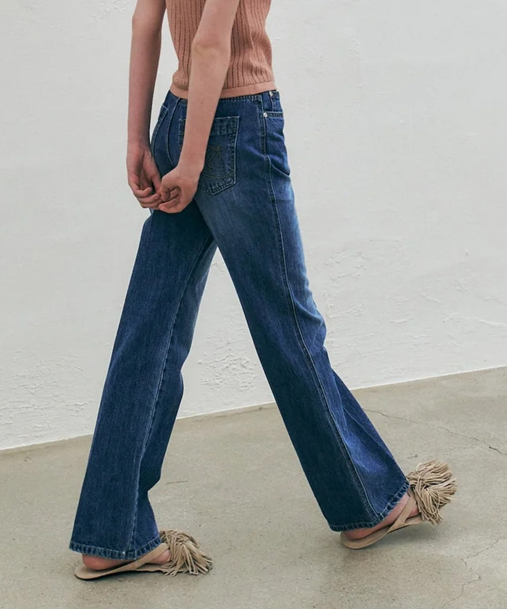 KUME / Washed Bootcut Denim Pants ブーツカット デニム