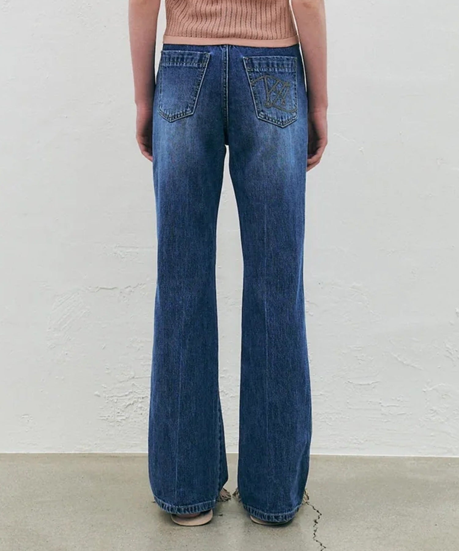 KUME / Washed Bootcut Denim Pants ブーツカット デニム