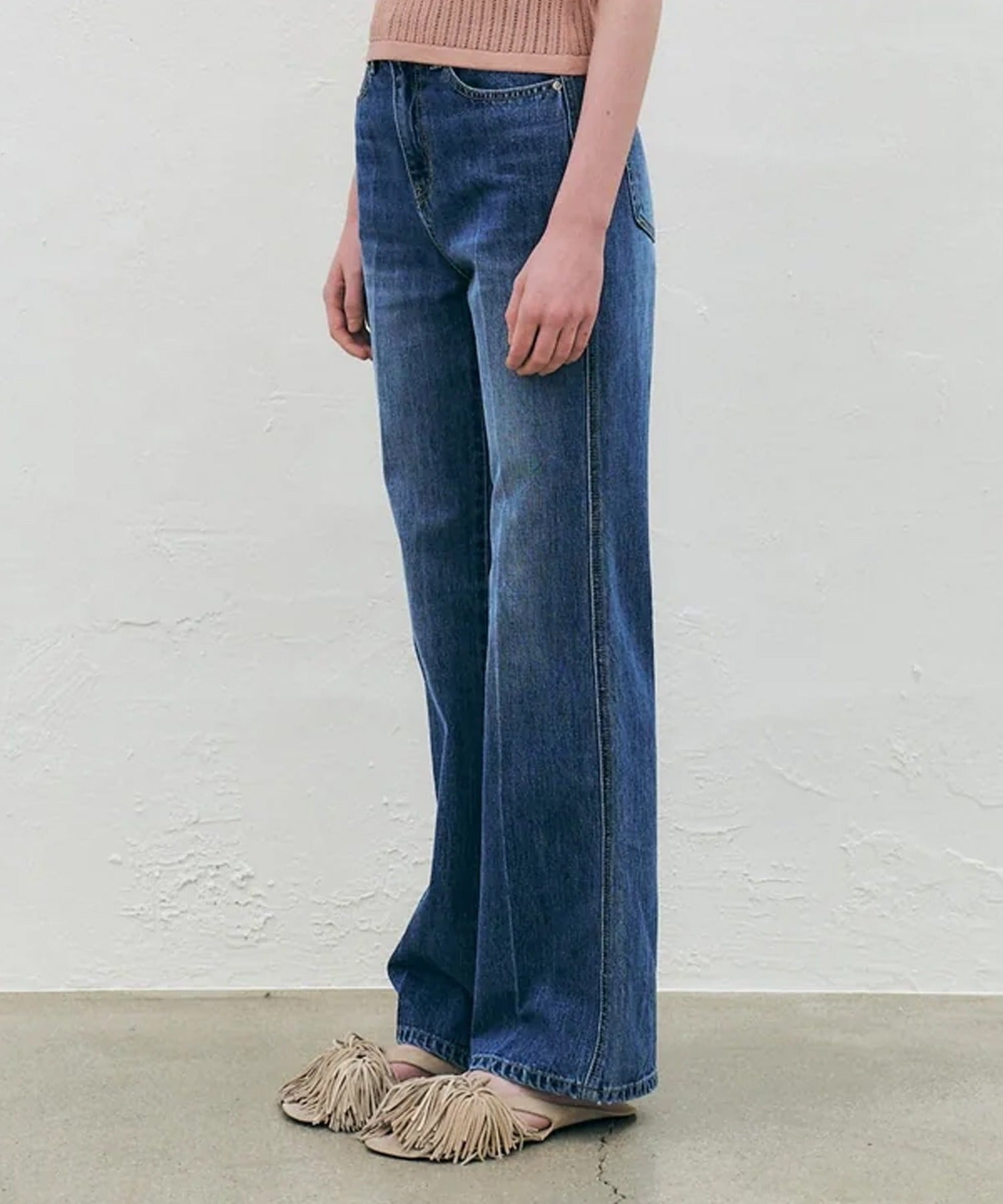 KUME / Washed Bootcut Denim Pants ブーツカット デニム