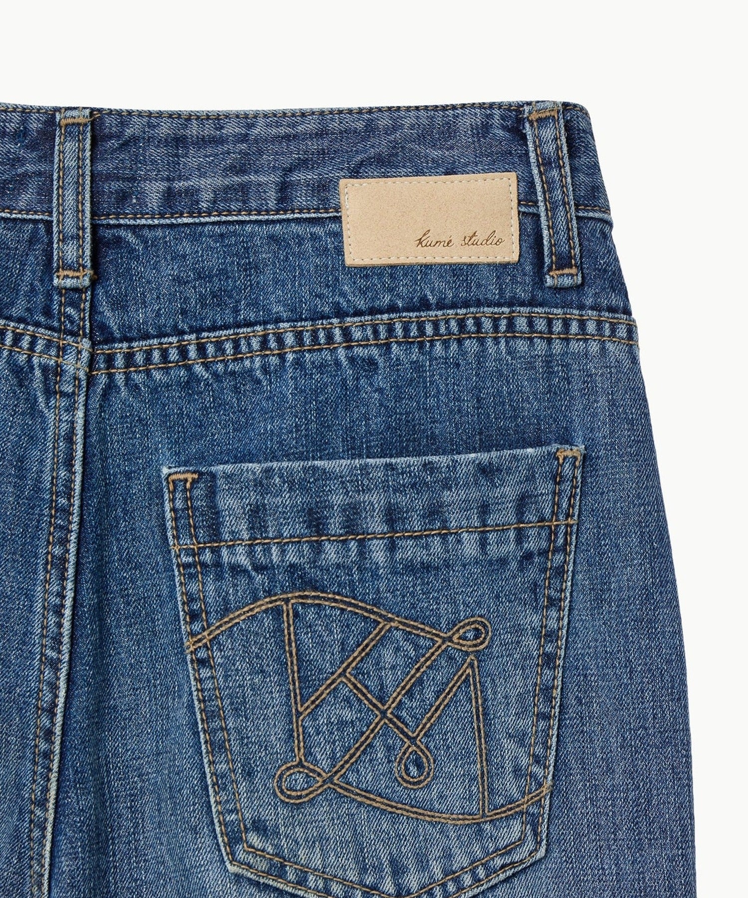KUME / Washed Bootcut Denim Pants ブーツカット デニム