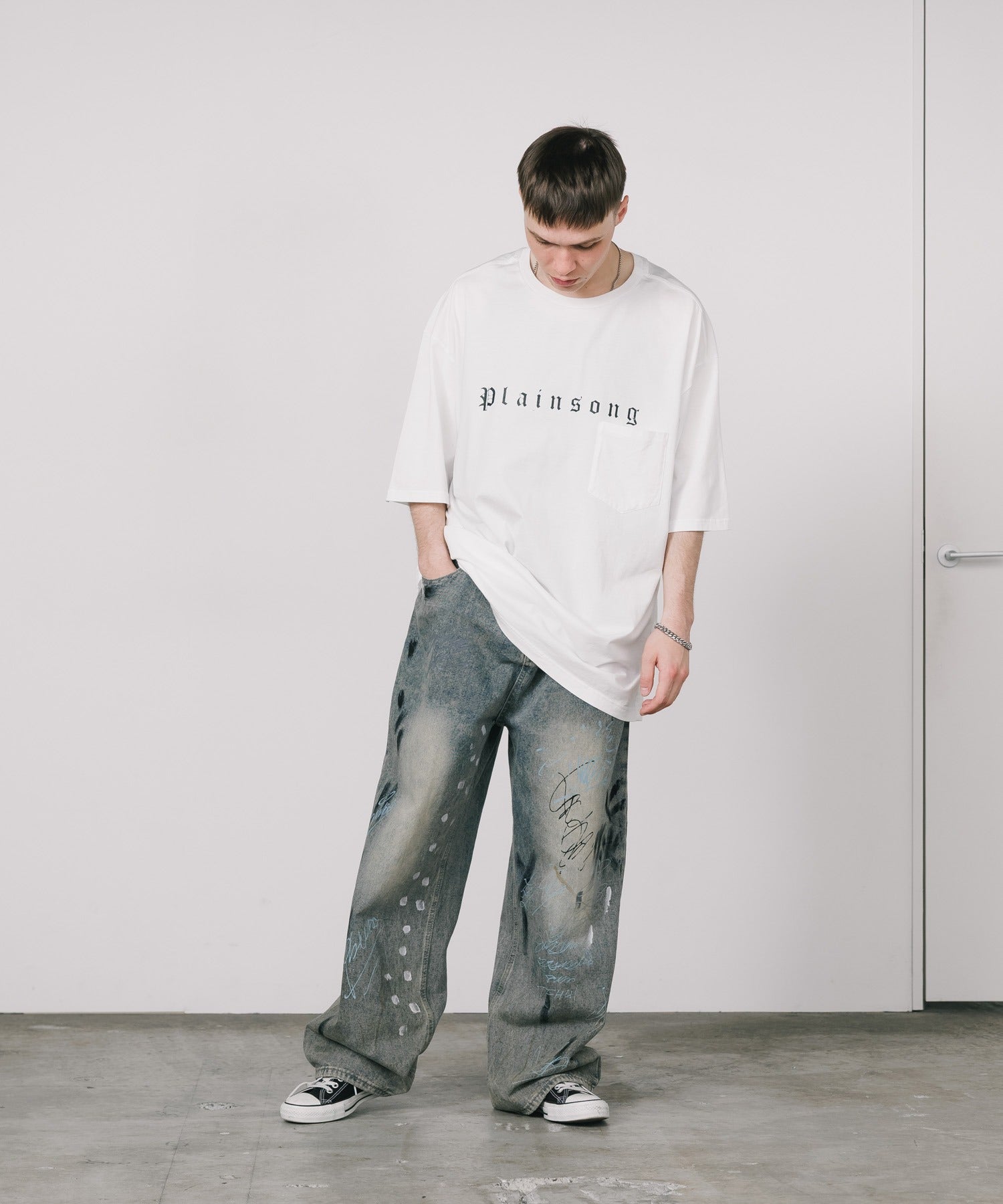 TAKAHIROMIYASHITATheSoloIst. / oversized s/s tee