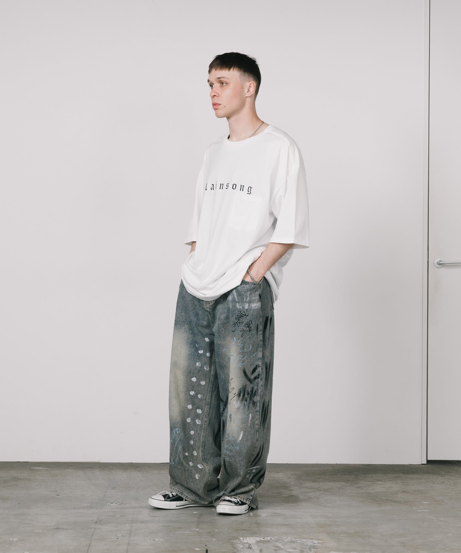 TAKAHIROMIYASHITATheSoloIst. / oversized s/s tee