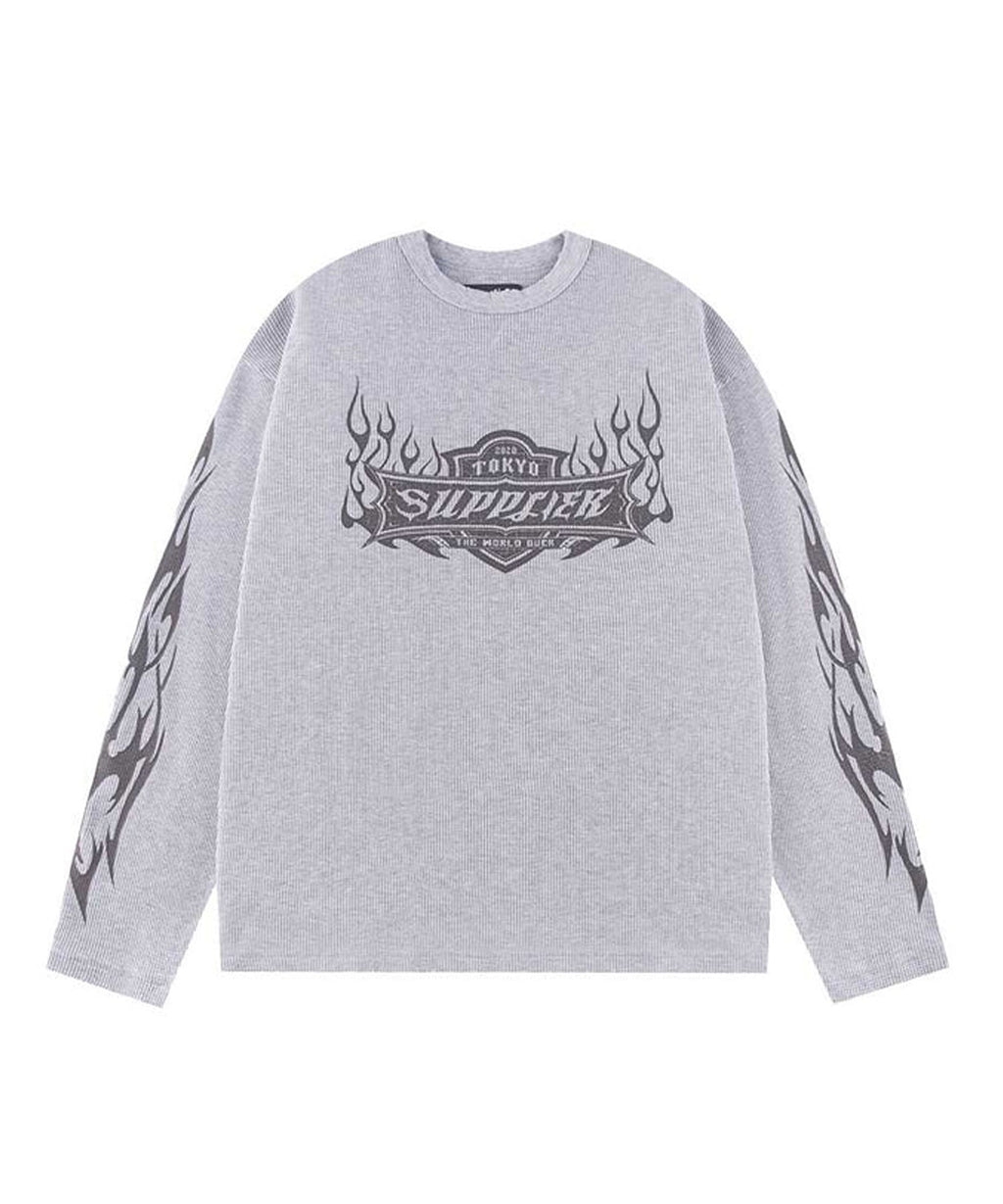 SUPPLIER / Tribal Fire Pattern Thermal Long Sleeve