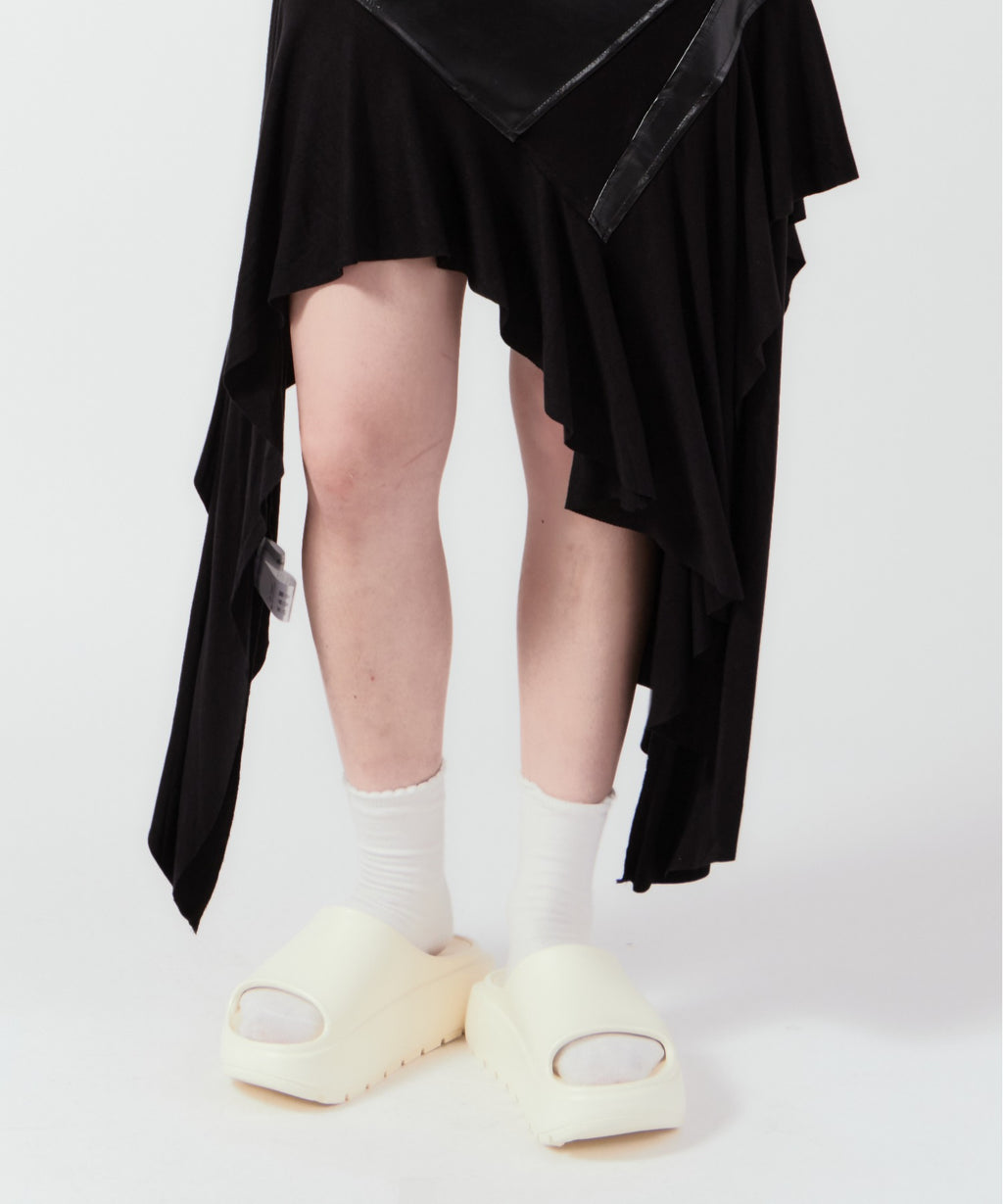 Chick / Rubber thick-soled sandals  厚底サンダル