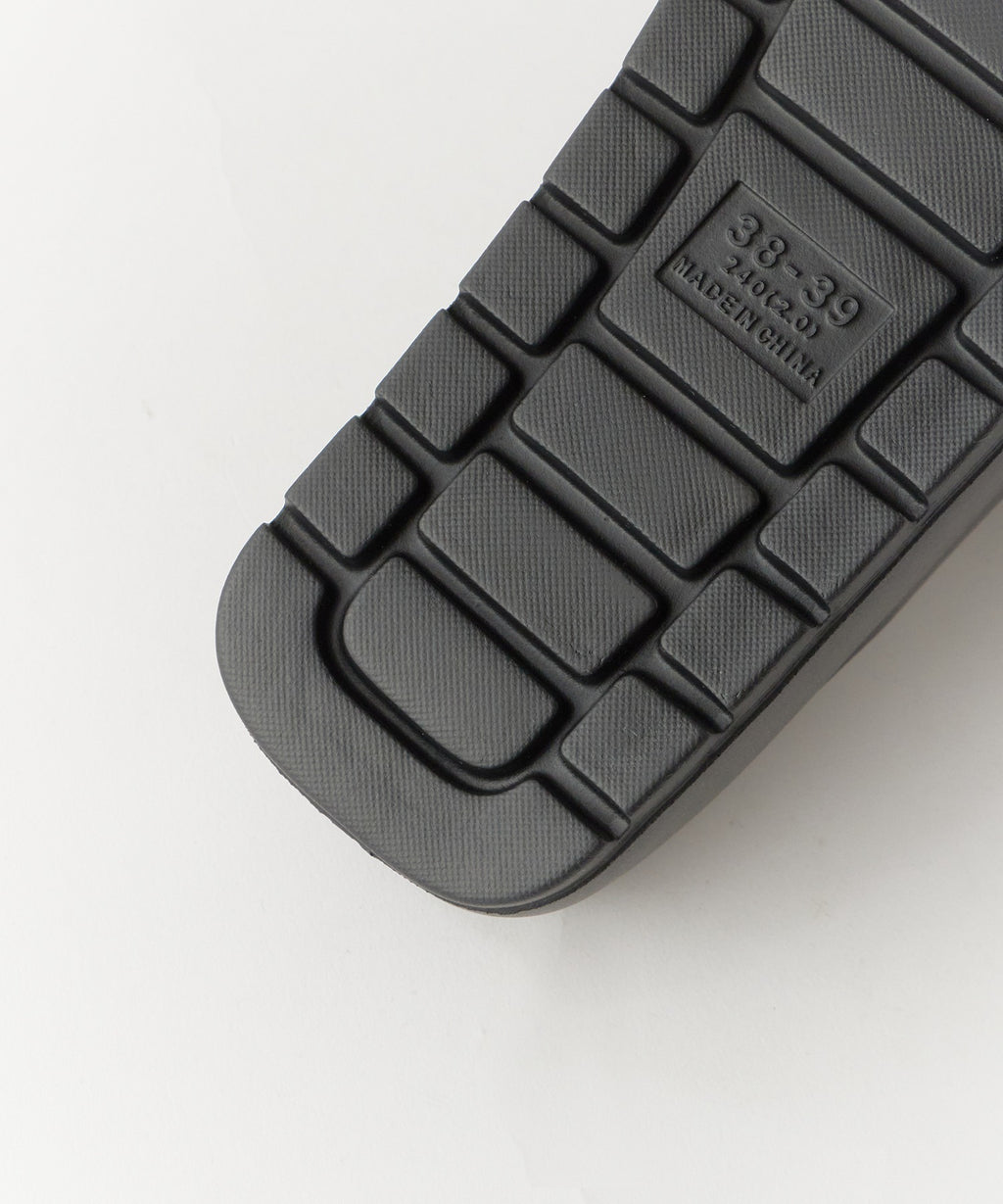 Chick / Rubber thick-soled sandals  厚底サンダル