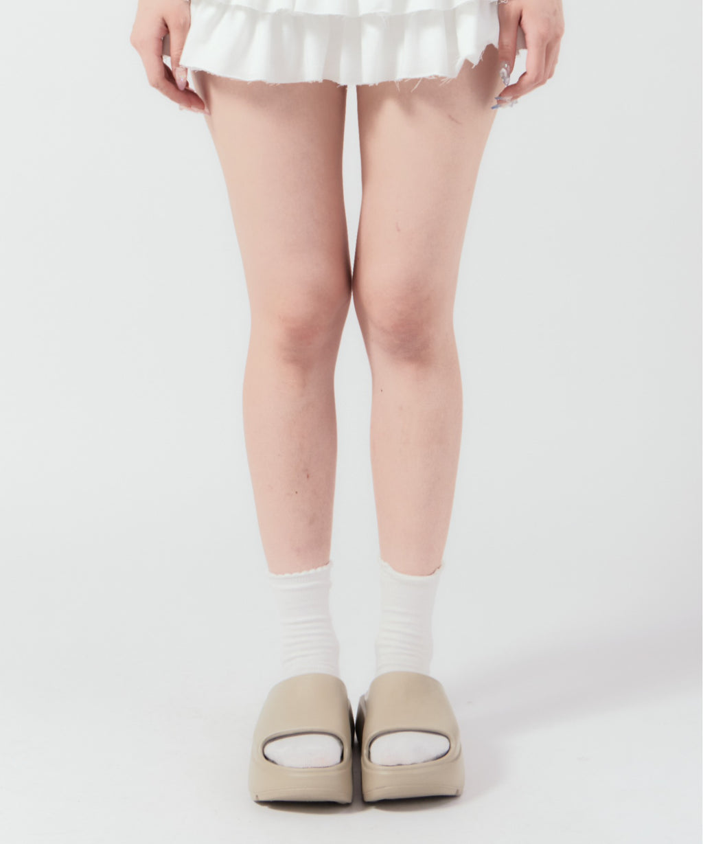 Chick / Rubber thick-soled sandals  厚底サンダル