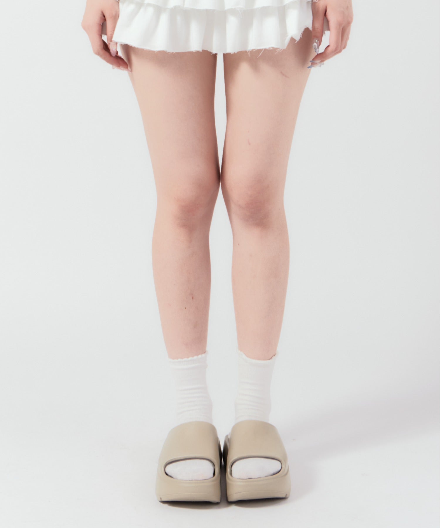 Chick / Rubber thick-soled sandals  厚底サンダル