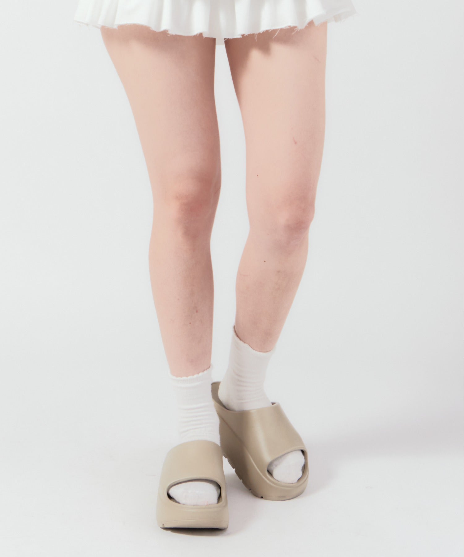 Chick / Rubber thick-soled sandals  厚底サンダル