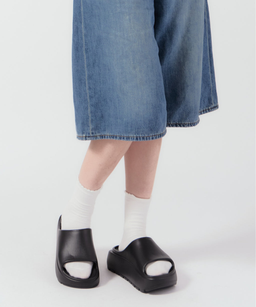 Chick / Rubber thick-soled sandals  厚底サンダル