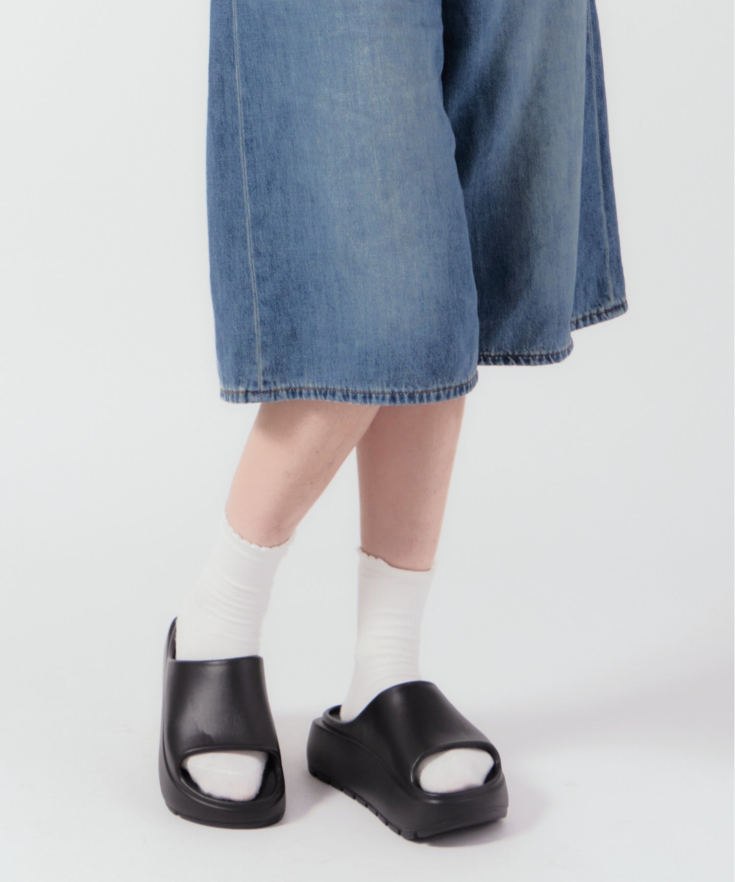 Chick / Rubber thick-soled sandals  厚底サンダル