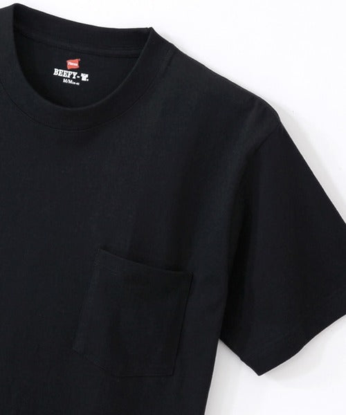 Hanes/ヘインズ 1P S/S POCKET TEE BEEFY-T H5190