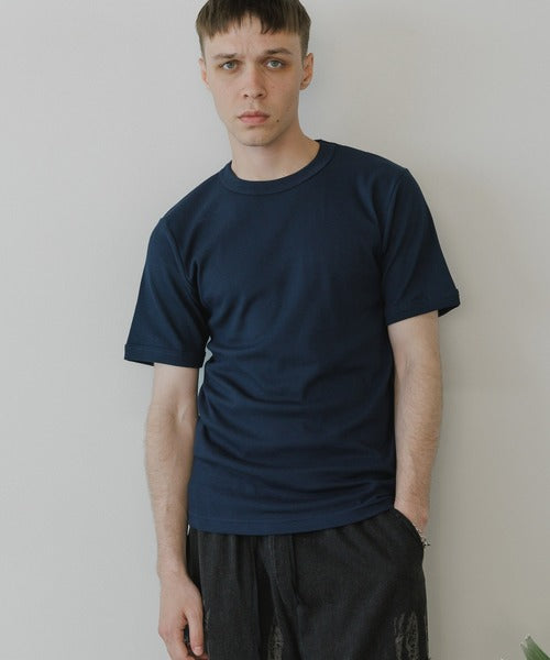 Hanes/ヘインズ RIB S/S CREW TEE BEEFY HM1-R103