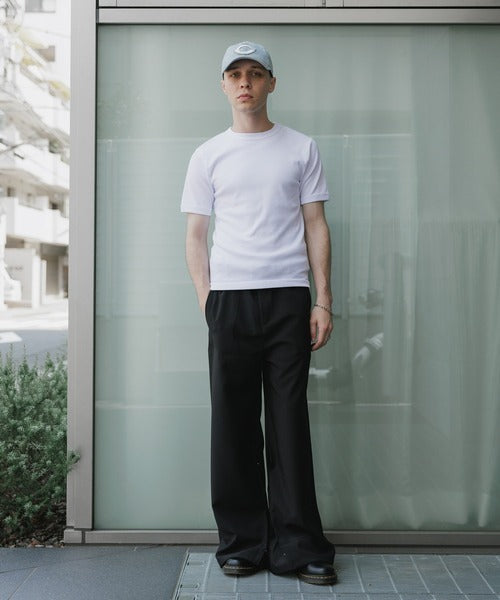 Hanes/ヘインズ RIB S/S CREW TEE BEEFY HM1-R103