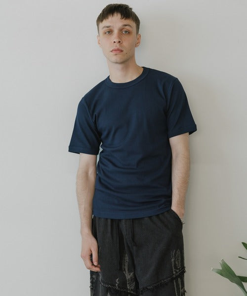 Hanes/ヘインズ RIB S/S CREW TEE BEEFY HM1-R103