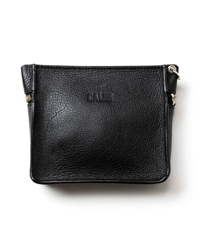 CALEE | STUDS LEATHER ZIP POUCH スタッズレザージップポーチ