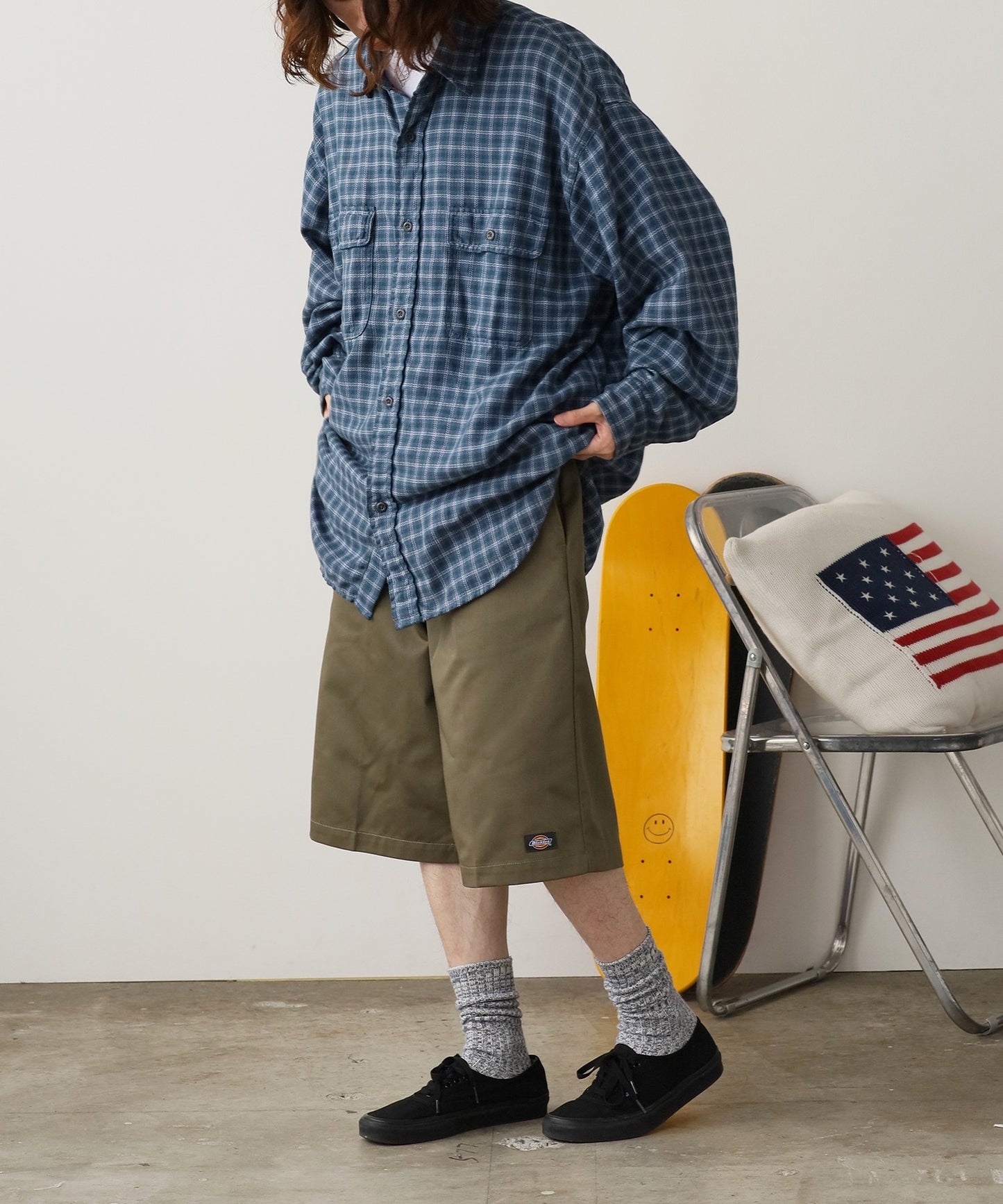 Dickies / 42283 13INCH MULTI-USE POCKET WORK SHORTS