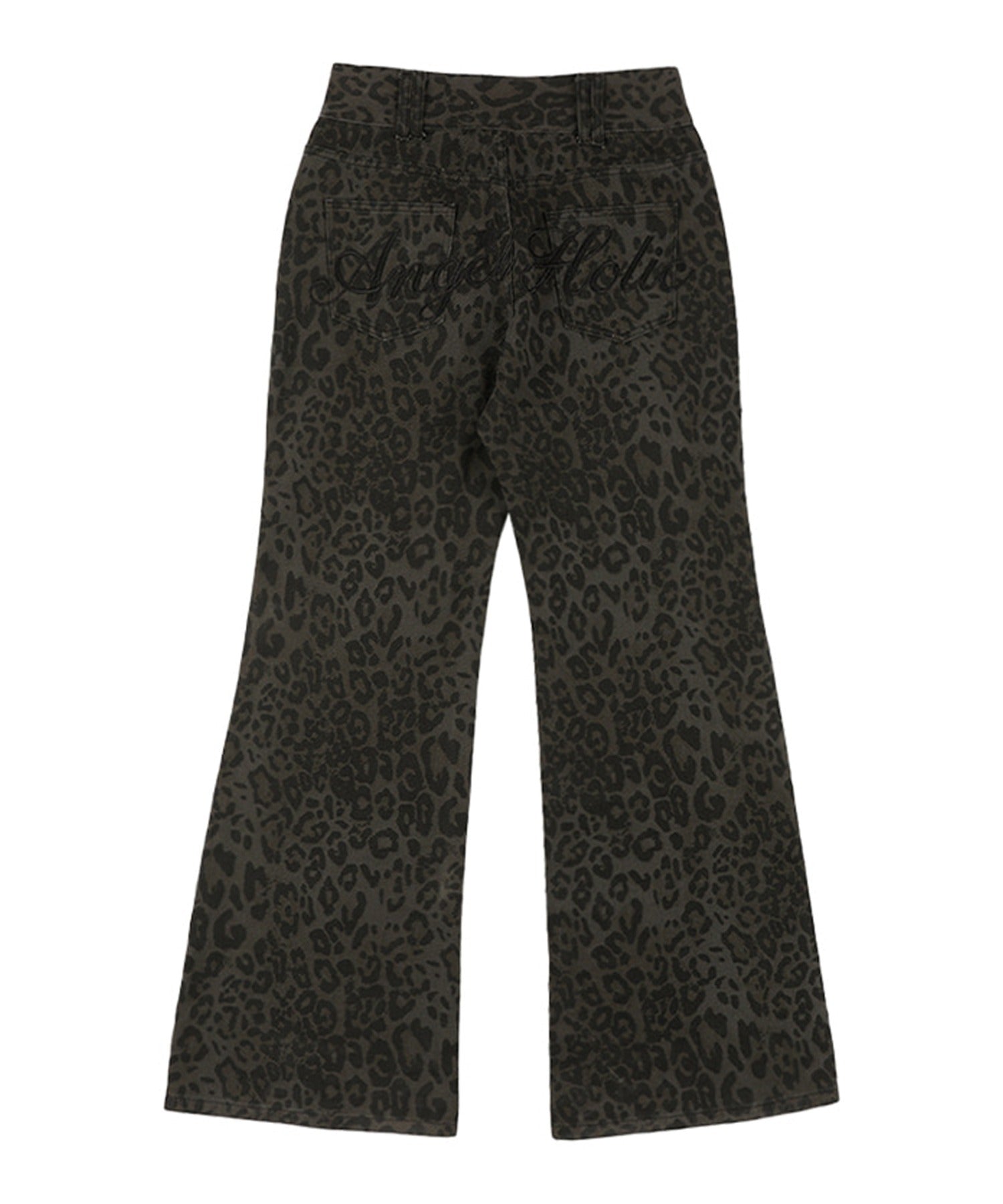 FANCY CLUB / LEOPARD BOOTCUT PANTS