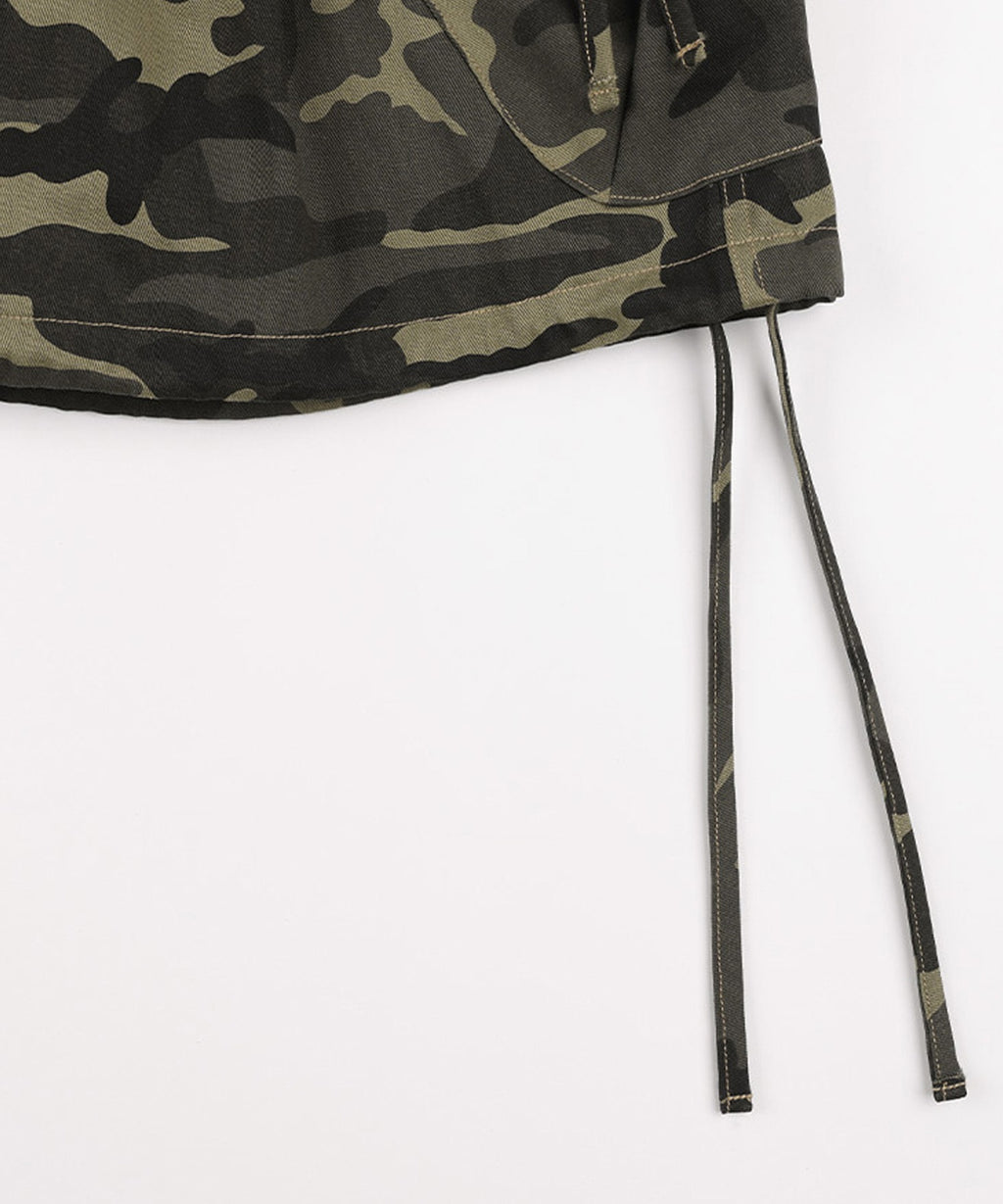 FANCY CLUB / CARGO LETTERING BERMUDA PANTS